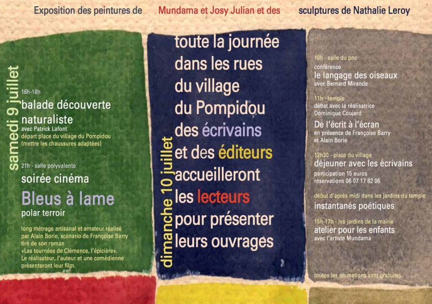 Rencontres litteraires du pompidou